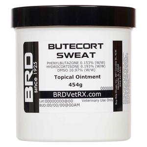 Bute Cort Sweat Topical Ointment for Horses  BRD Compounding Pharmacy